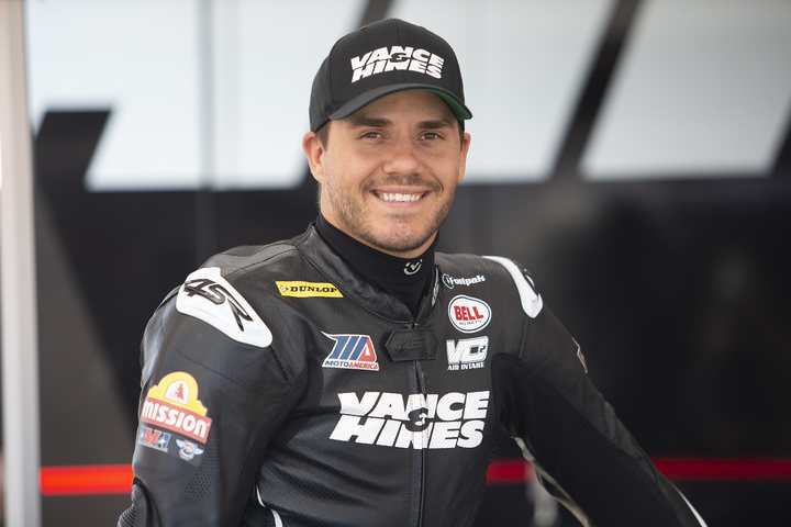 Hayden Gillim returns with Vance & Hines/Mission/Harley-Davidson Team
