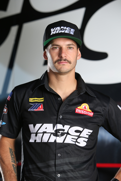 James Rispoli returns with Vance & Hines/Mission/Harley-Davidson Team