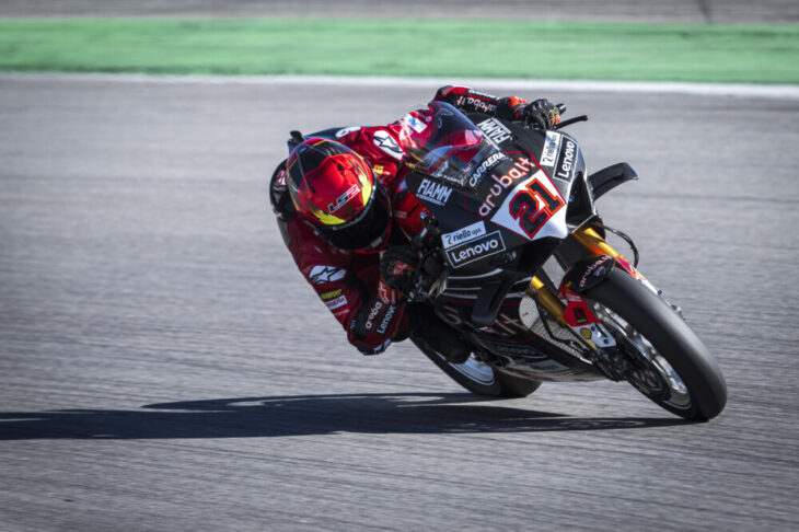Portimao WorldSBK Test Report Rinaldi