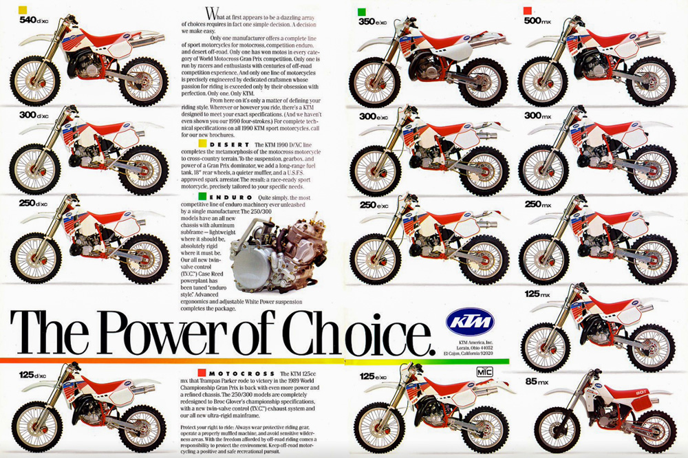 All ktm dirt bike models cheap