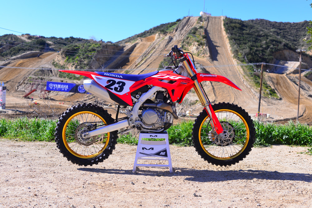 2023 Honda CRF450R right side