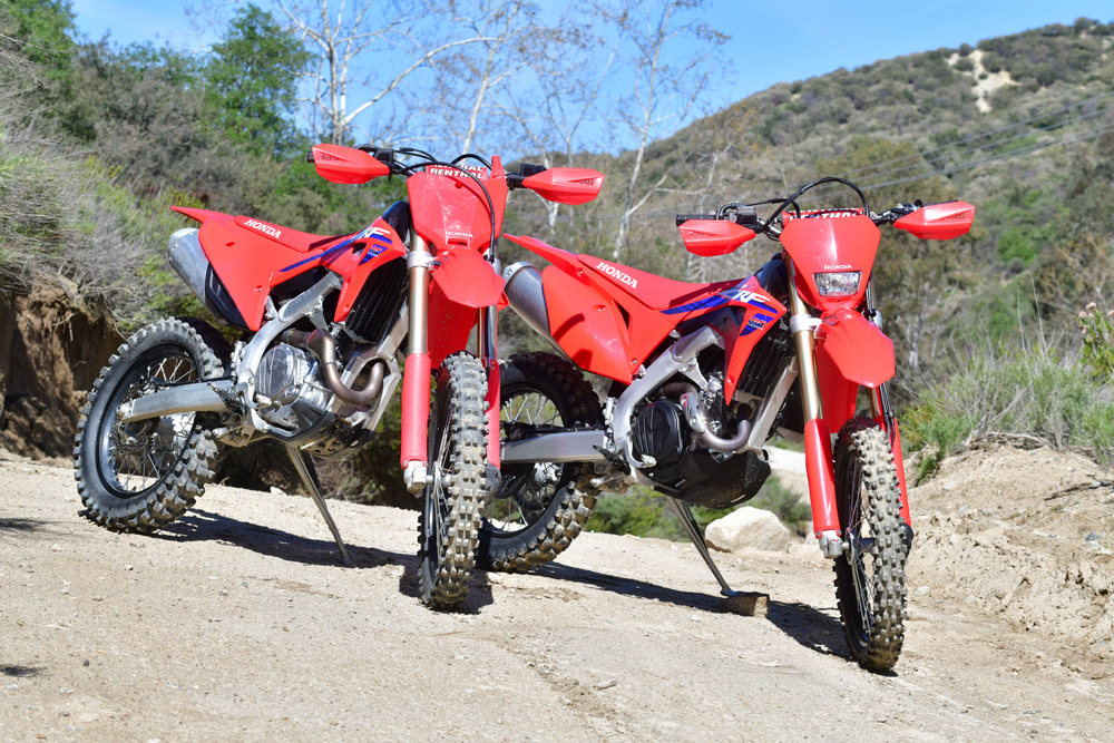 Honda CRF450RX vs CRF450X- Cycle News