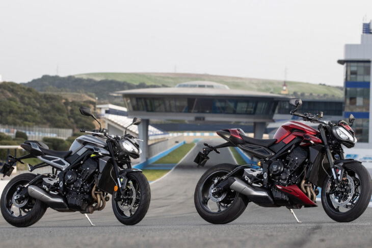 2024 Triumph Street Triple 765 R and RS