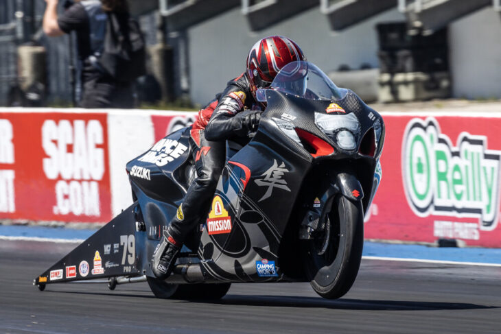 Gaige Herrera at 2023 NHRA Gatornationals