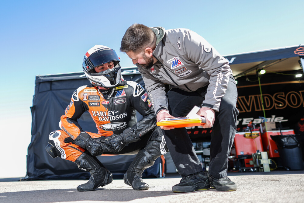 H-D Factory KOTB racer Travis Wyman