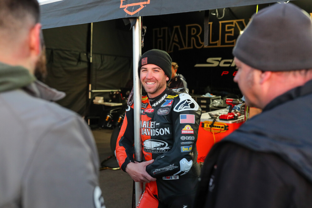 H-D Factory KOTB rider Travis Wyman