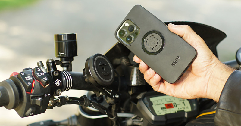 SP Connect+ Smartphone Mounting System - Cycle News