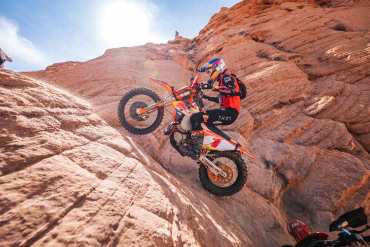 Trystan Hart at Grinding Stone Hard Enduro