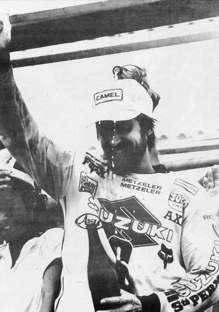 1982 500cc World Motocross Champion Brad Lackey