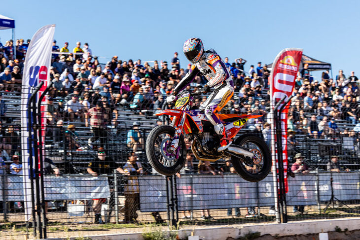 2023 American Flat Track Arizona Super TT Round 4 Results Dalton Gauthier Action Tim Lester 1000x667