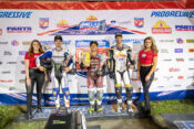 2023 American Flat Track Dallas Half-Mile podium