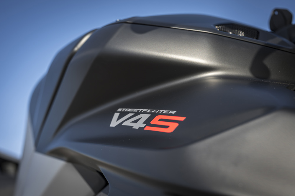 2023 Ducati Streetfighter V4 S fuel tank