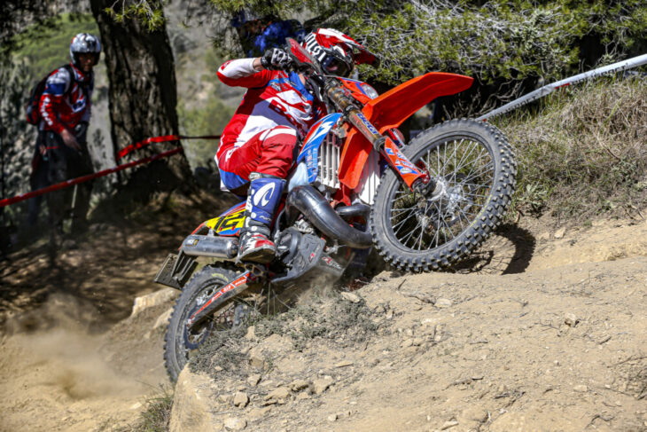 Brad Freeman at 2023 EnduroGP Round 1