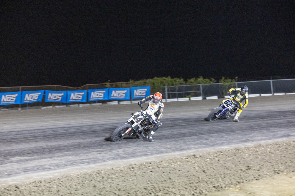 Brandon Robinson at 2023 American Flat Track Dallas Half-Mile