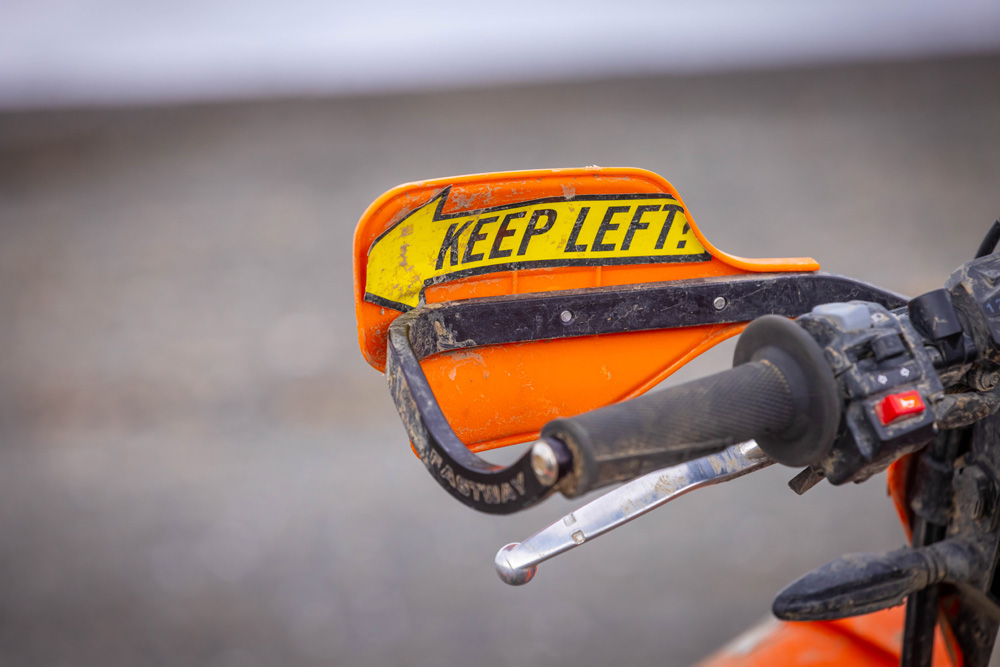 KTM New Zealand Rallye adventure ride handguards