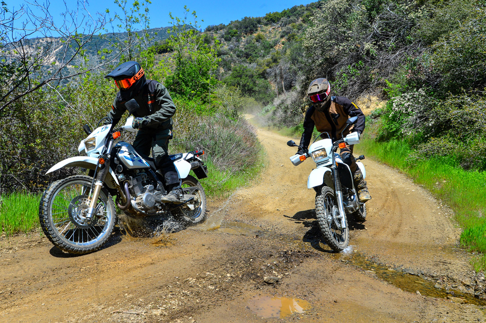 2023 Suzuki DR650S & Honda XR650L off-roading