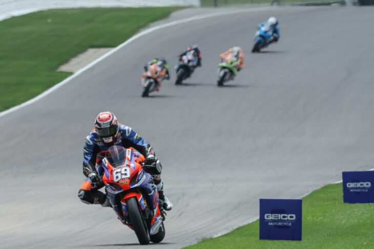 2023 MotoAmerica Barber Results Sunday Gillim wins race two