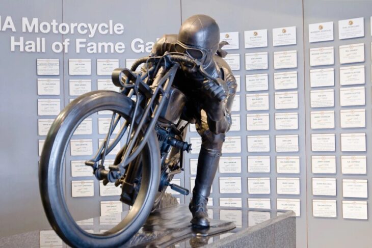 AMA Motorcycle Hall of Fame statue