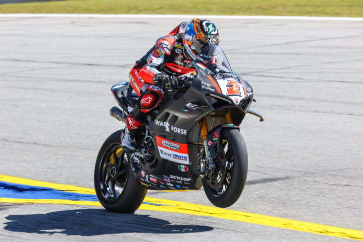 Ducati rider Josh Herrin