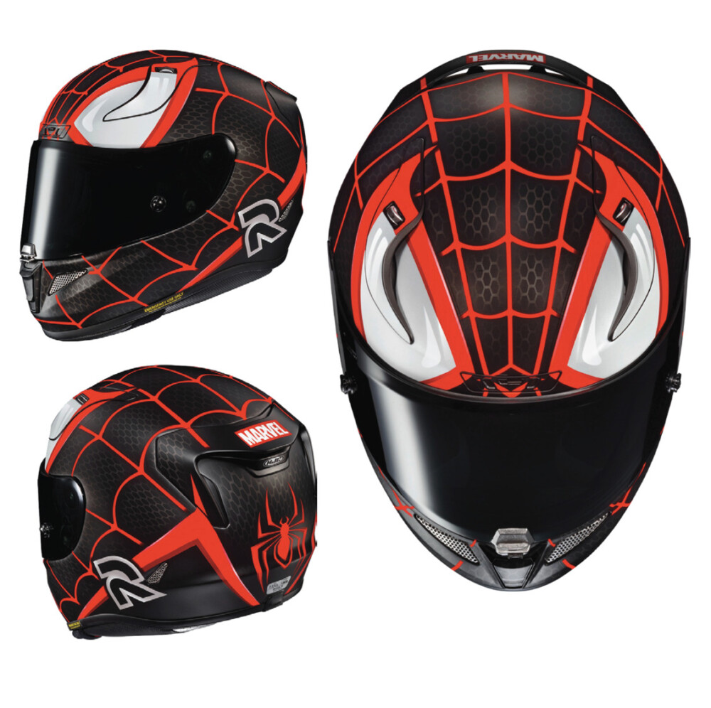 HJC RPHA 11 Miles Morales Spider Man Helmet Cycle News