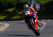 IOM TT Honda racer