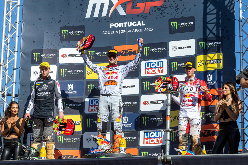 2023 MXGP de Portugal Podium