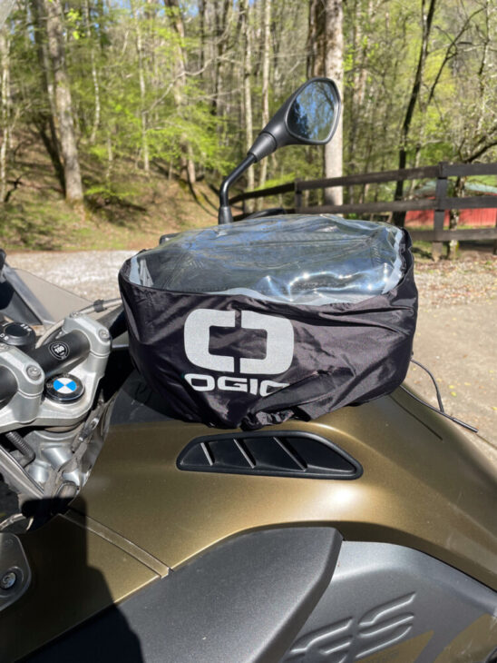 Ogio S2 Fixed 4L Tank Bag on bike