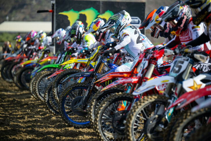 Pro Motocross Championship racers