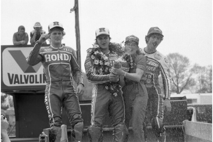 Steve Wise winner on 1983 Mid-Ohio podium