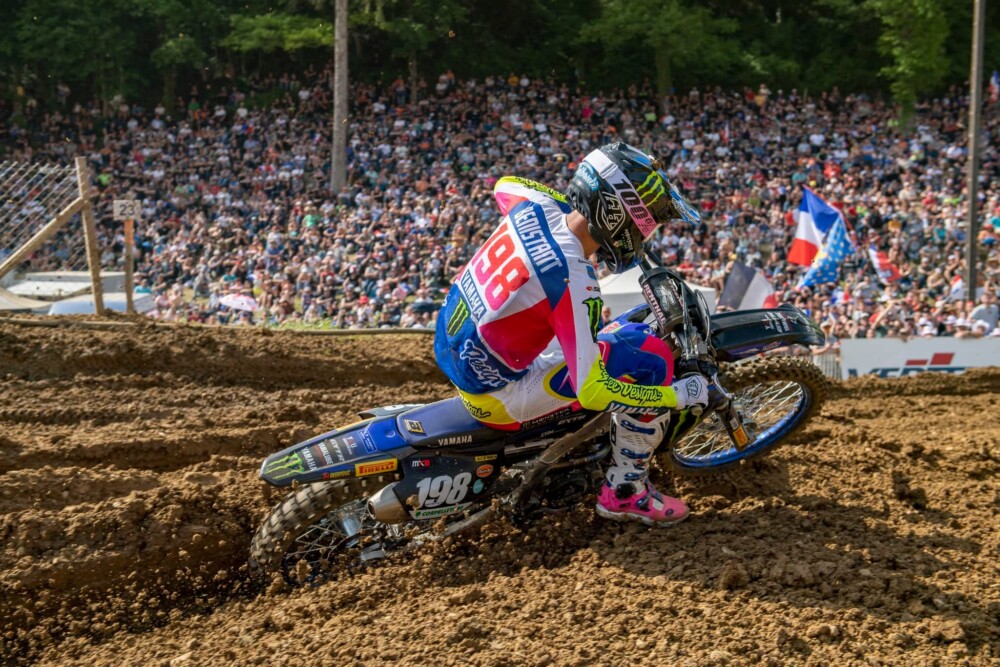 Thibaut Beniston au FIM MX2 2023 en France