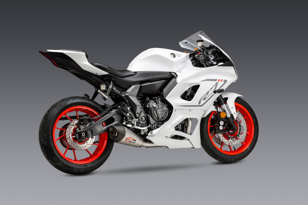Yoshimura Yamaha R7 AT2 Stainless Race Series Exhaust - Cycle News