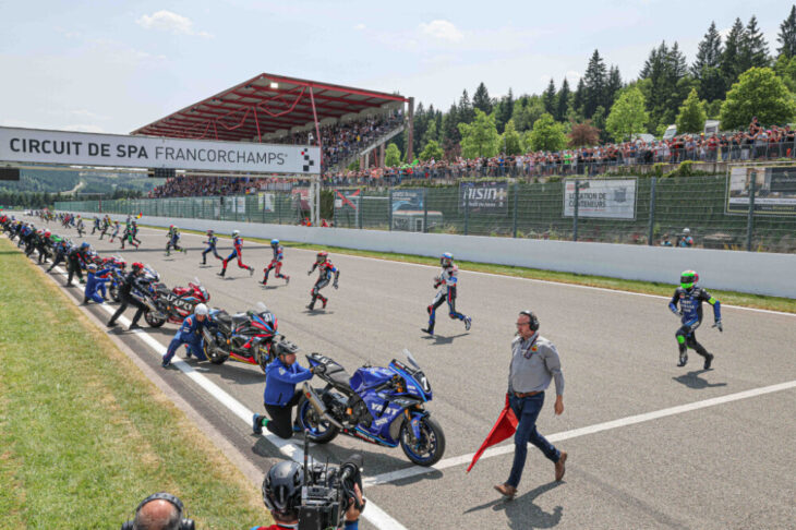 2023 24-Hour Spa EWC Motos start