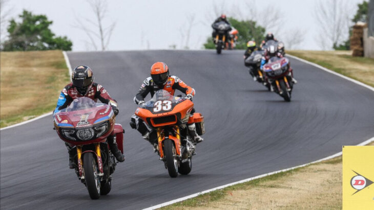 2023 MotoAmerica Road America Results Kyle Wyman and Tyler OHara Saturday King of the Baggers action Brian J Nelson photo BJND6192_P