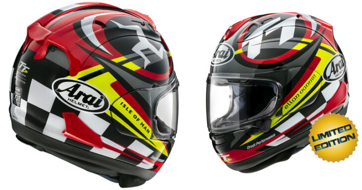 Arai IOM TT 2023 Corsair-X Helmet