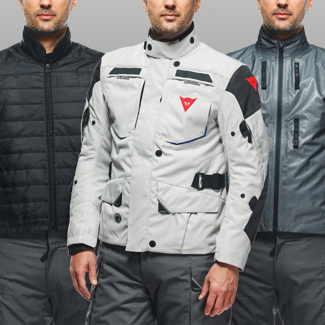 Dainese Splugen 3L D-Dry Jacket layers