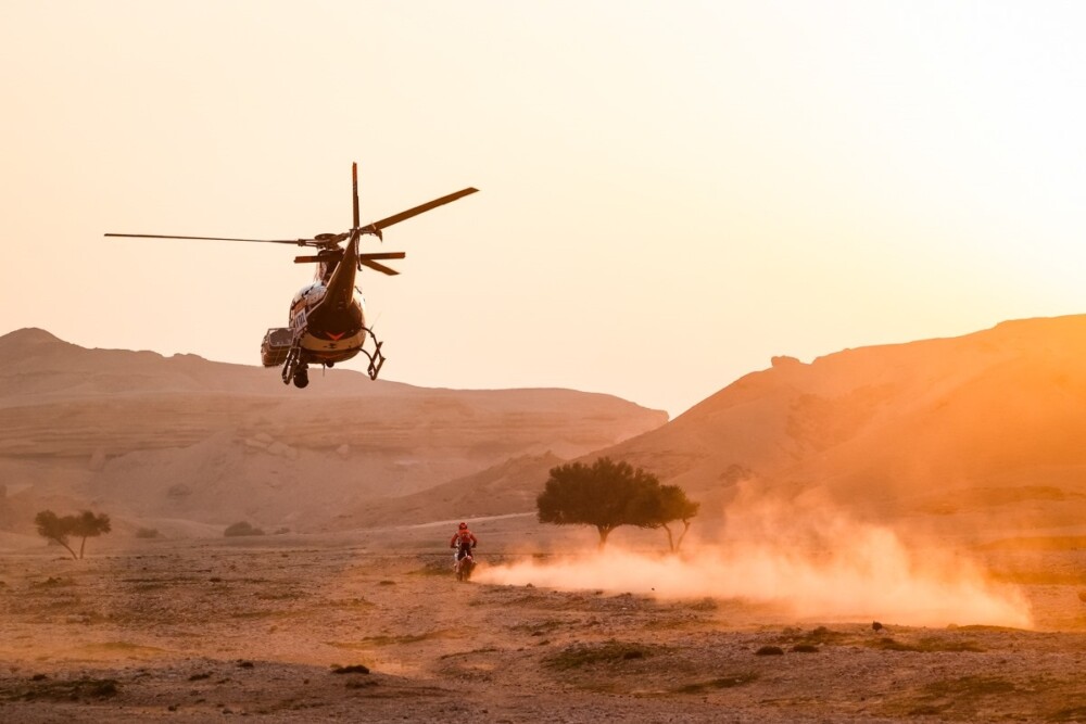 Dakar rally motorcycle