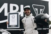 Ivan Cervantes Guiness World Records Title Triumph Tiger 1200 GT Explorer
