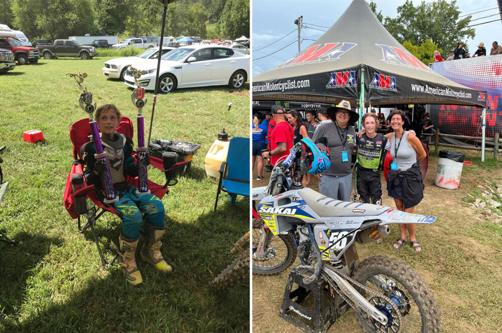 Engelmann family MSF Dirt Bike School