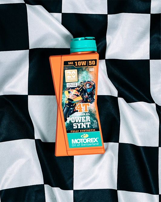 Motorex + KTM LE Power Synt 4T SAE 10W/50 for four-stroke oil