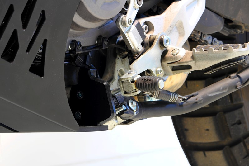 AXP Racing DesertX Skid Plate for Hepco & Becker Crash Bars