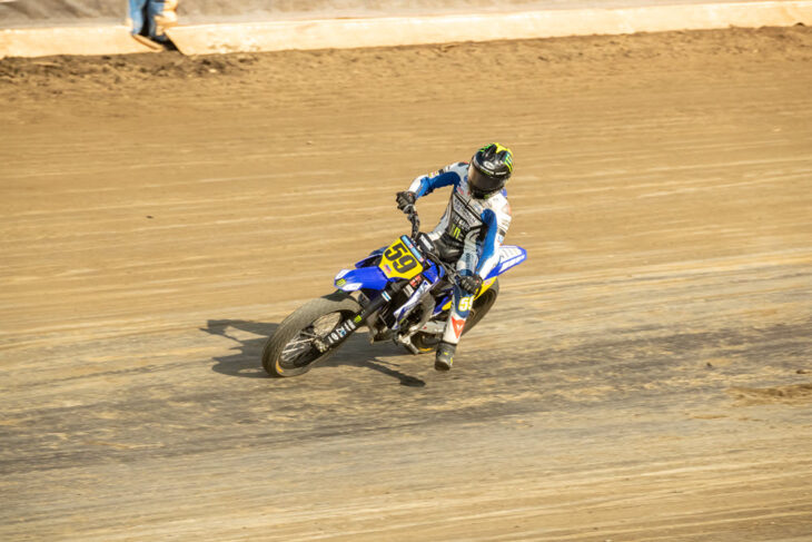 2023 Bridgeport New Jersey Half-Mile American Flat Track Round 13 Results Singles class Tom Drane action 1_5TL5736