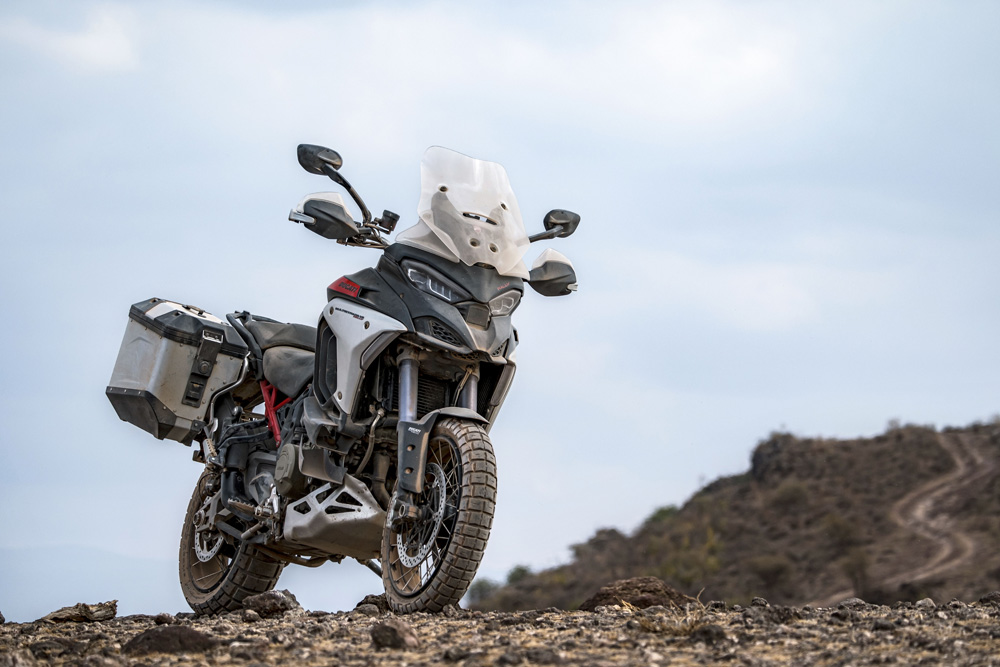 2023 Ducati Multistrada V4 Rally parked