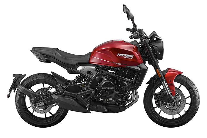 2023 Moto Morini Seiemmezzo STR in Metallic Red