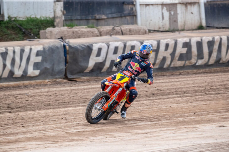 2023 Orange County New York American Flat Track Results Singles class Kody Kopp Action 1