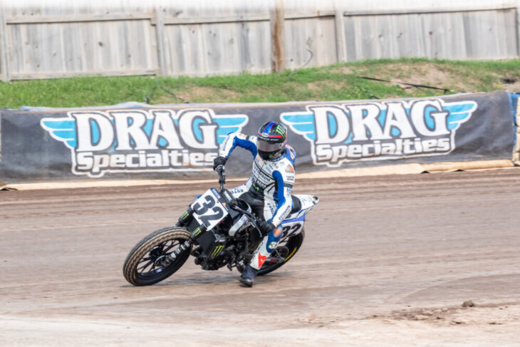 2023 Orange County New York American Flat Track Results SuperTwins Dallas Daniels Action