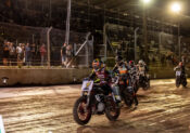 2023 Orange County New York American Flat Track Results SuperTwins Jared Mees Action 2