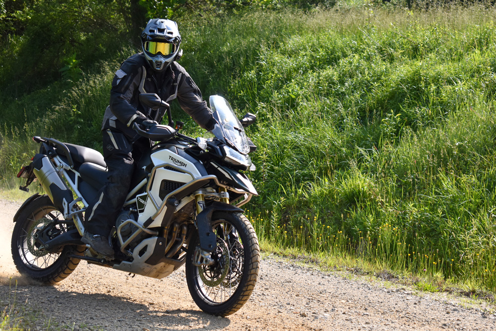 2023 Triumph Tiger 1200 Rally Explorer action