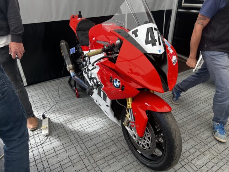 2023 Isle of Man TT BMW racebike
