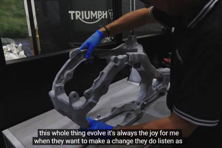 Triumph Motocross Bike Teaser Video 1 Frame