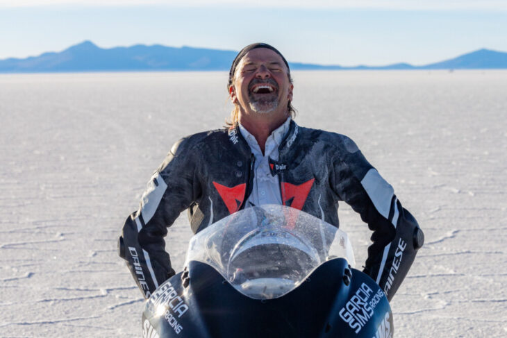 2023 - Bolivia Speed Trials . FIM Land Speed World Record - El Salar de Uyuni (Bolivia), 16-21 August.